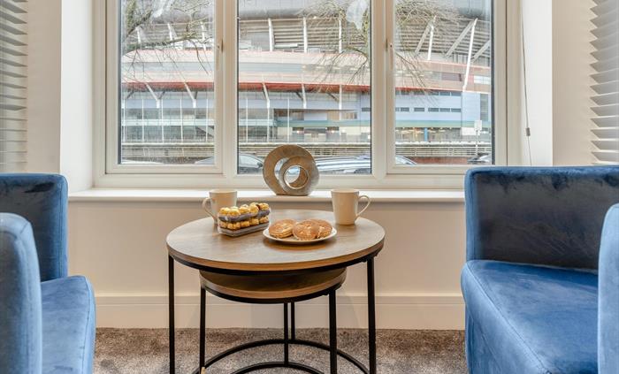 view across to Principality Stadium